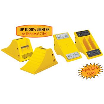 Checkers AT3512-AC-Y Wheel Chocks