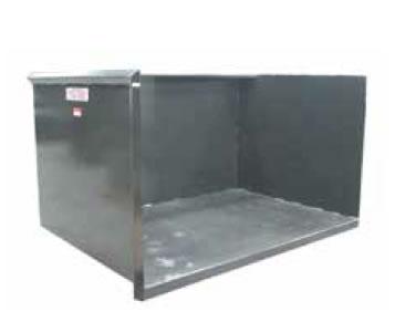 Construction Forklift Trash Hopper Designed for Telehandlers and Construction Forklifts
