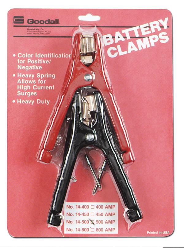Goodall 14-506 500 Amp Battery Clamps - 6-pair