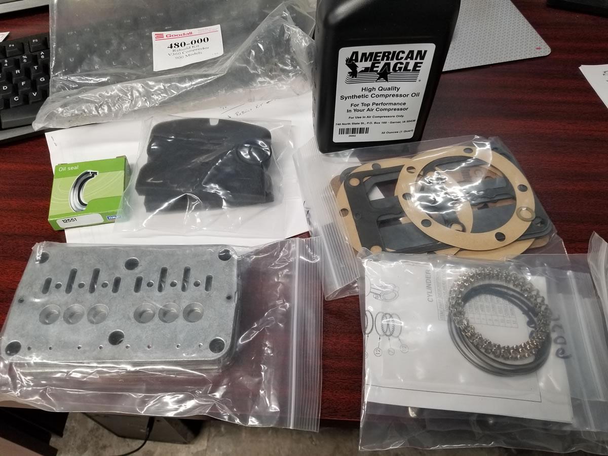 Goodall 480-000 Compressor Rebuild Kit