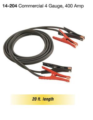 Goodall-14-204 Booster Cables - Commercial 4ga 400 Amp 20ft