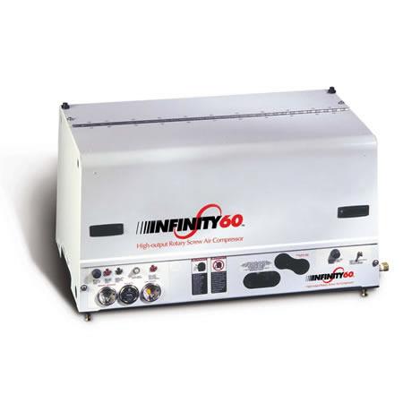 Boss Infinity 60 Hydraulic Drive Rotary Screw Air Compressor - 24V