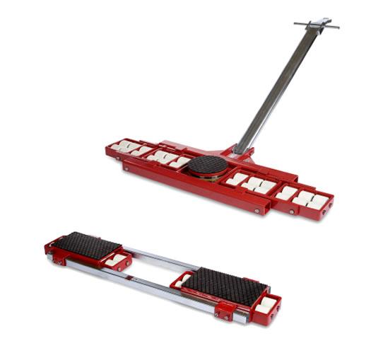 GKS-F25L25 Equipment Dolly - 3-Point Dolly - 110000 Lb. - Set