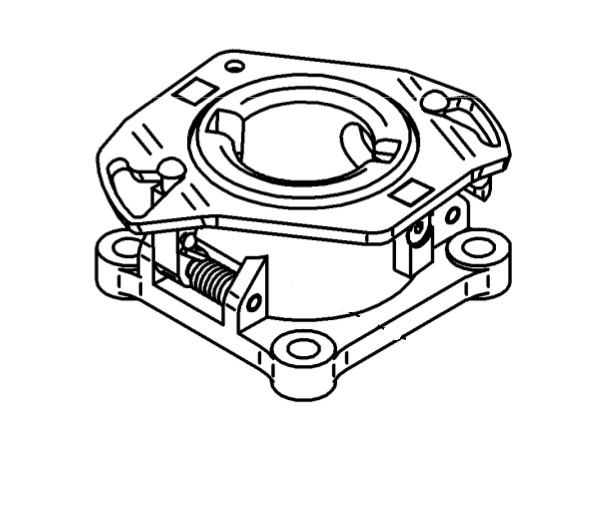 Kinshofer Quick Attach For Crane Attachments - Lower Coupler - 534015740
