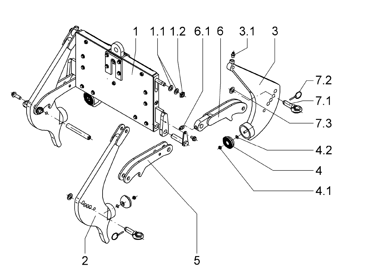 Parts Diagram For Kinshofer KM932MB-6/10 Barrier Lifter