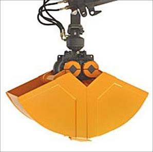 Kinshofer KM 604HPX-350C Clamshell Bucket with HPX Drive