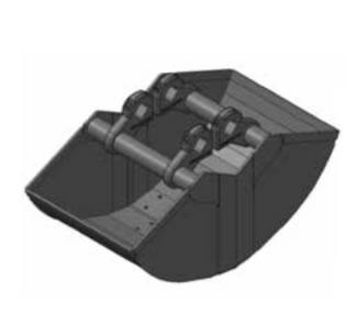 Kinshofer KM605HPX-550-S Clamshell Attachment For HPX Drive