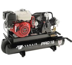 Vanair Pro 18 Compressor - Kohler - 30 Gal. - 050764