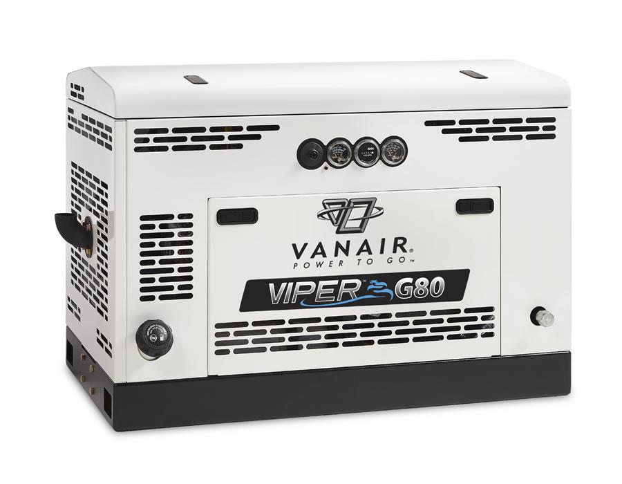 Vanair Viper G80 Gas Powered Rotary Screw Air Compressor