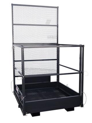 Forklift Work Platform - Haugen MHP-4X4 Shown For Reference