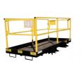 Forklift platform is rated for 1000 lb. capacity