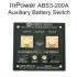 InPower ABS3-200A 3rd Generation Auxiliary Battery Switch - 200 Amps
