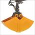 Kinshofer KM 604HPX-350C Clamshell Bucket with HPX Drive